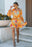 Orange Dream Mini Dress