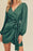 Evergreen Wrap Dress