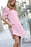Sweetie Pink Denim Dress