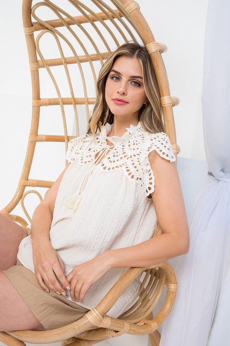 Everly Lace Top