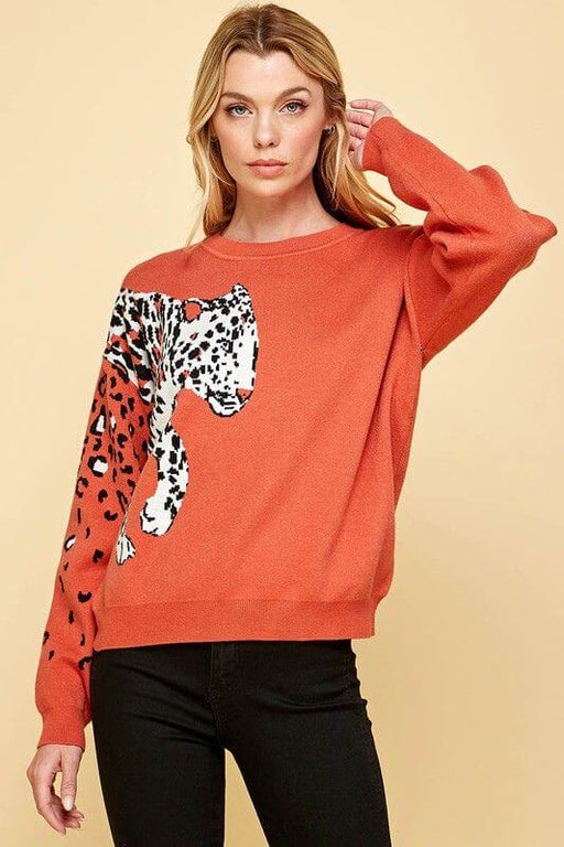 Spicy Cheetah Sweater