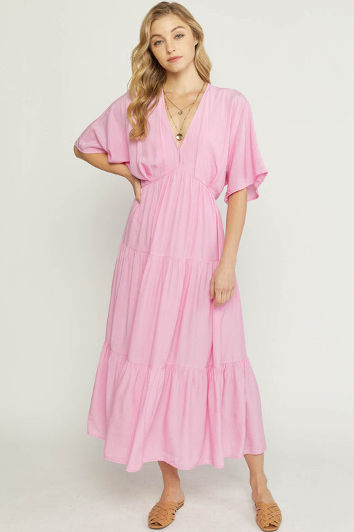 Go with the Flow Baby Pink Dress