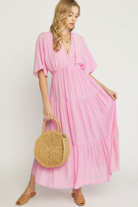 Go with the Flow Baby Pink Dress