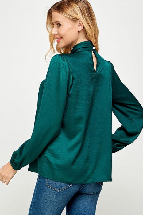 You Got Me Twisted Top (Emerald)