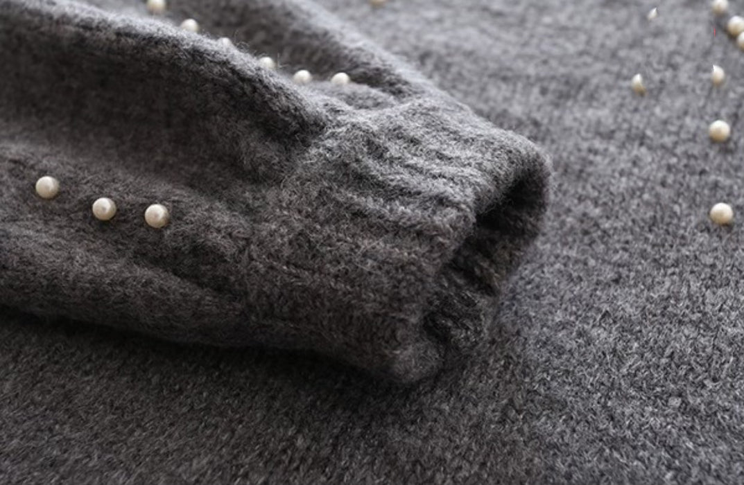Clutch Your Pearls Sweater