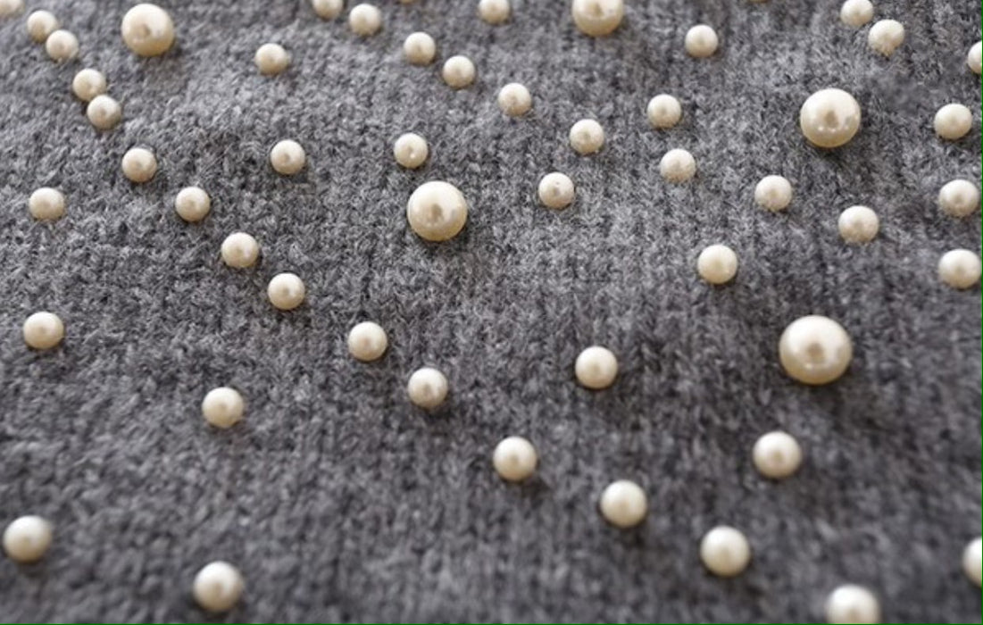 Clutch Your Pearls Sweater