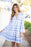 Santorini Dress Blue -