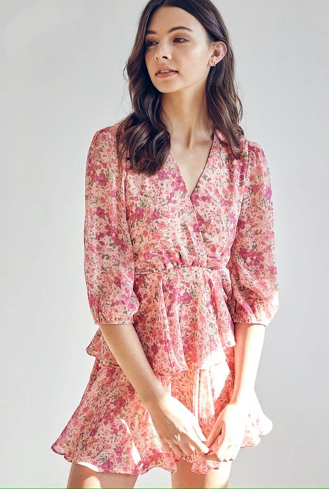 garden of eden dress pink Gardens Of Eden Halter Mini Dress