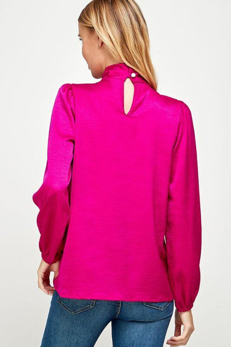 You've Got Me Twisted Top (Magenta)