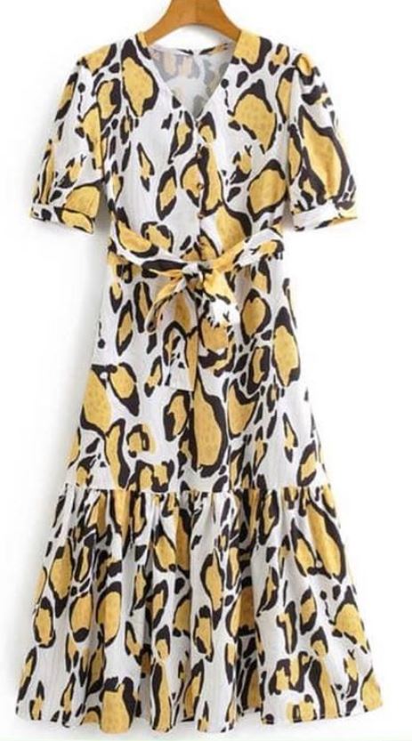 Wild Side Leopard Print Dress